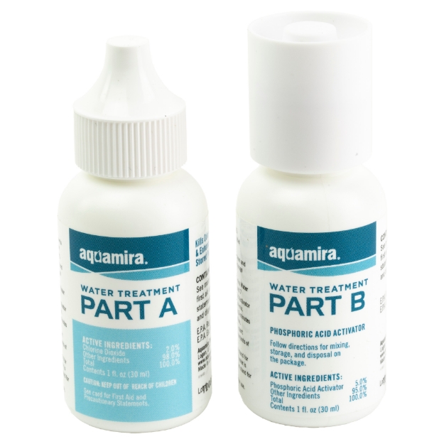 Picture of Aquamira Water Treatment Drops - 1 oz Bottles - Treats Up to 30 Gallons of Water 67202