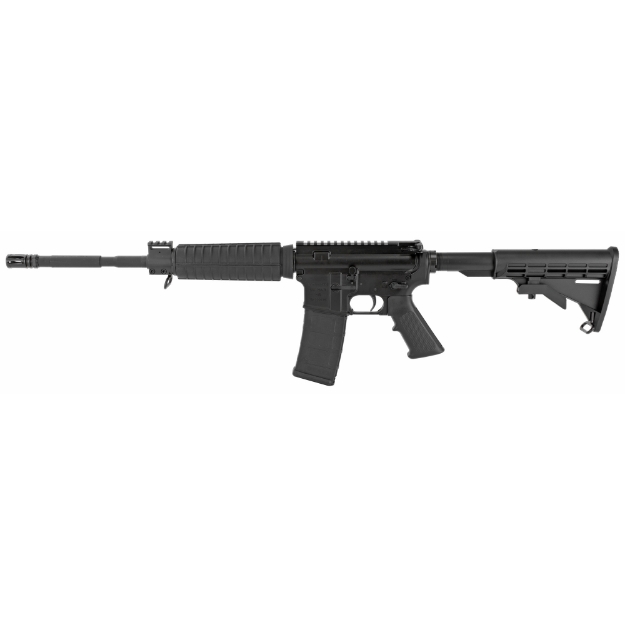 Picture of Armalite Defensive Sporting Rifle - Semi-automatic Rifle - AR - 223 Remington/556NATO - 16" Barrel - Matte Finish - Black - Black Collapsible Stock - Single Stage Trigger - Manual Safety - 30 Rounds - 1  Magazine DEF15