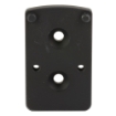 Picture of Arisaka Defense Optic Plate - Anodized Finish - Black - Fits Arisaka Offset Optic Mount - For Trijicon RMR - SRO - Holosun 407C - 507C - 508T - Swampfox Kingslayer - Liberty - Justice OOM-P2