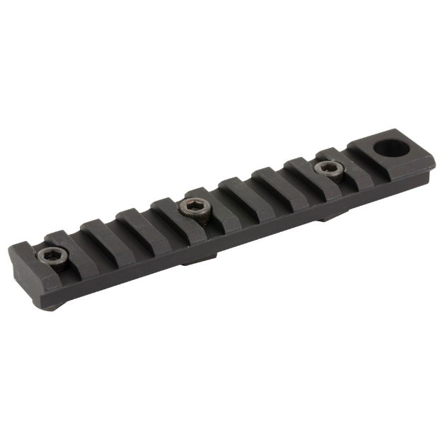 Picture of Arisaka Defense Rail Slider - Picatinny Rail M-Lok - 3 Slot - Fits M-LOK - Integrated QD Mount - Anodized Finish - Black RS-RAIL-3M