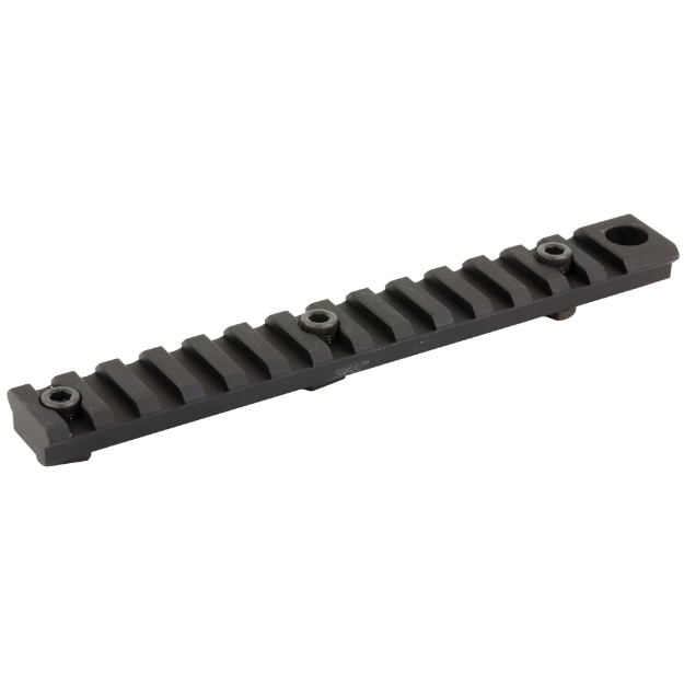 Picture of Arisaka Defense Rail Slider - Picatinny Rail M-Lok - 4 Slot - Fits M-LOK - Integrated QD Mount - Anodized Finish - Black RS-RAIL-4M