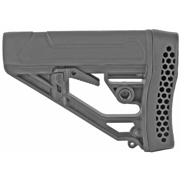 Picture of Adaptive Tactical EX Performance Stock - Fits AR-10/15 Rifles - Black AT-02012