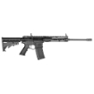 Picture of American Tactical Alpha-15 - Semi-automatic Rifle - 223 Remington/556NATO - 16" Pencil Profile Barrel - 1:8 Twist - Matte Finish - Black - Polymer Grip - Collapsible Stock - Front/Rear Flip Up Sights - 30 Rounds - 1 Magazine - 8" Mlok Rail - Nano Composite Trigger kit - Carbon Fiber Infused Buffer Tube ATIGALP556M8