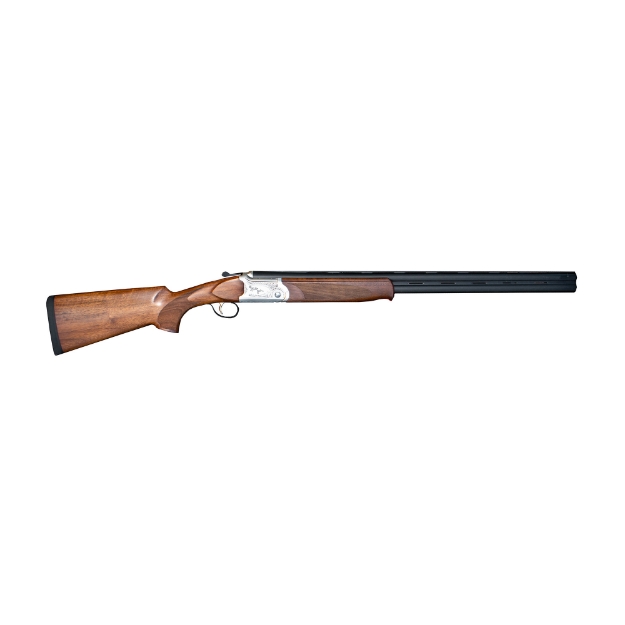 Picture of American Tactical Cavalry SX - Over/Under Shotgun - 20 Gauge 3" Chamber - 26" Barrels - Blued Finish - Turkish Walnut Stock - Auto Ejectors - Brass Bead Front Sight - 2 Rounds ATIGKOF20SVE