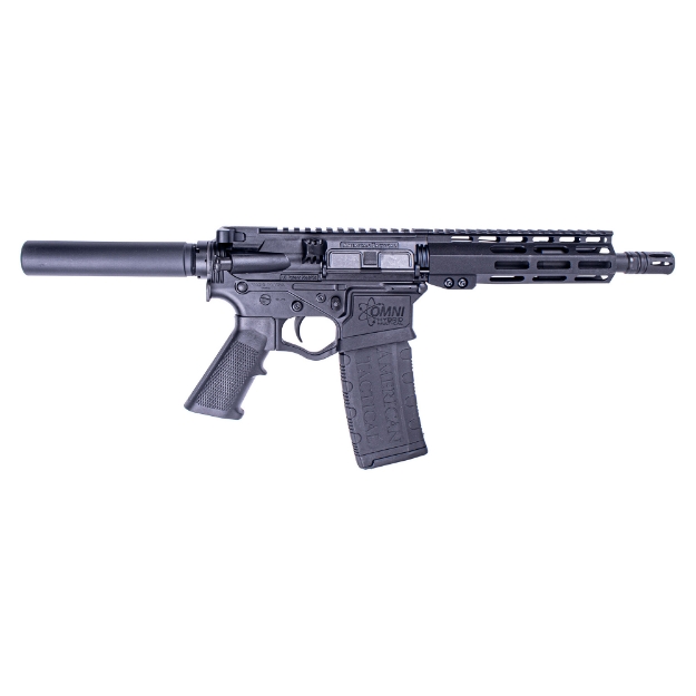 Picture of American Tactical OMNI HYBRID MAXX - Semi-automatic - AR Pistol - 300 Blackout - 8.5" Barrel - Nitride Finish - Black - 7" Free Float M-LOK Handguard - 30 Rounds - 1 Magazine ATIGOMX300MP4