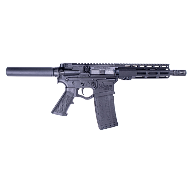 Picture of American Tactical OMNI HYBRID MAXX - Semi-automatic - AR Pistol - 223 Remington/5.56NATO - 7.5" Barrel - Nitride Finish - Black - 7" Free FLoat M-LOK Handguard - 30 Rounds - 1 Magazine ATIGOMX556MP4