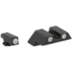 Picture of American Tactical Night Sights - For Glock Gen 1-4 - Gen 5 (excluding MOS versions): 17/19/22/23/24/26/27/33/34/35/37/38/39/42/43 - Green Lamps with White Rings ATINSGLOLF