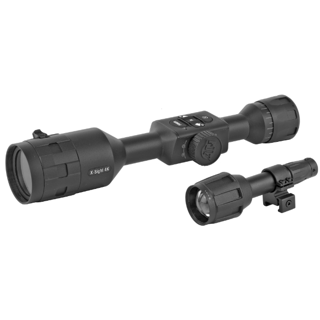 Picture of ATN X-Sight 4K Pro - Smart HD Optics - 3-14x - Obsidian IV Dual Core - Day/Night Mode - 1080 Display - Record Video - Captures Pictures - WiFi - GPS - Black Finish - Includes 30mm Rings DGWSXS3144KP