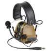 Picture of 3M™ PELTOR™ ComTac™ V Headset | Foldable | Single Lead | Standard Dynamic Mic | NATO Wiring | Coyote