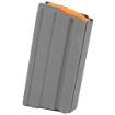 Picture of Ammunition Storage Components Magazine - 223 Rem - Fits AR-15 - 20Rd - Aluminum - Gray - Orange Follower 20-223-AL-GM-O-ASC