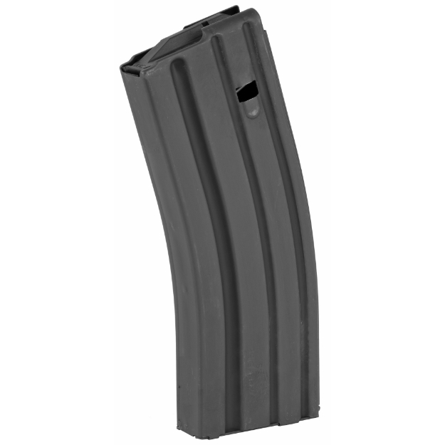 Picture of Ammunition Storage Components Magazine - 223 Rem - Fits AR-15 - 30Rd - Stainless - Black - Black Follower 223-30RD-SS-B