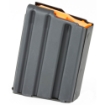 Picture of Ammunition Storage Components Magazine - 223 Rem - Fits AR-15 - 5Rd - Stainless - Black - Orange Follower 5-223-SS-BM-O-ASC