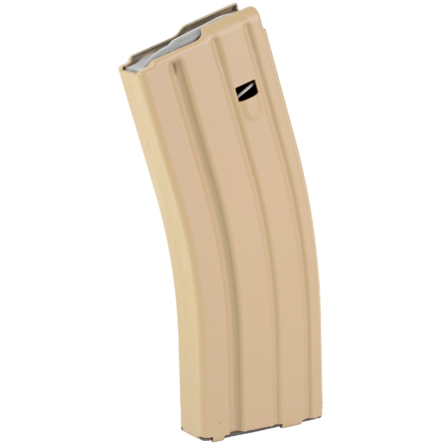 Picture of Ammunition Storage Components Magazine - 223REM/556NATO - 30Rd - Flat Dark Earth Marlube w/ Gray Follower - Fits AR-15 30-223-AL-FDE-G-ASC