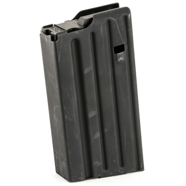 Picture of Ammunition Storage Components Magazine - 308 Win - Fits AR Rifles - 20Rd - Stainless - Black 20-308-SS-BM-B-ASC