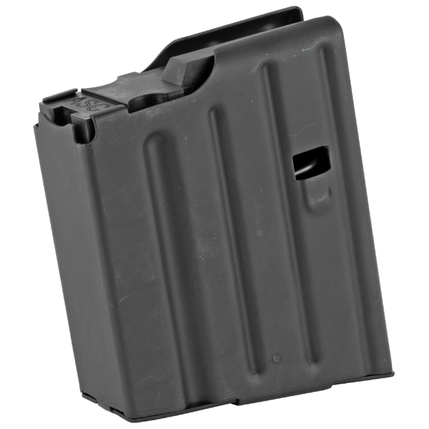 Picture of Ammunition Storage Components Magazine - 308 Win - Fits AR Rifles - 5Rd - Stainless - Black 5-308-SS-BM-B-ASC